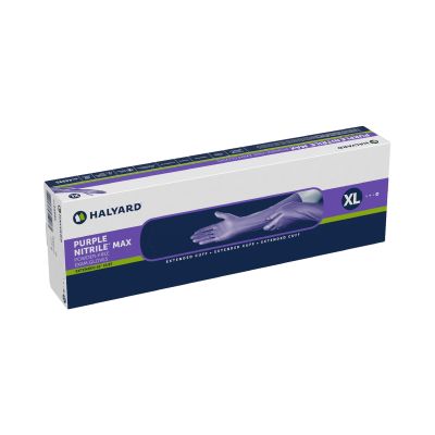 Purple Nitrile Max™ Extended Cuff Length Exam Glove, Extra Large