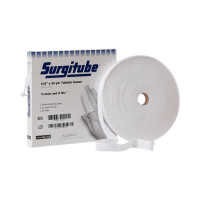 Surgitube® Tubular Retainer Dressing, Size 1, 5/8 Inch x 50 Yard