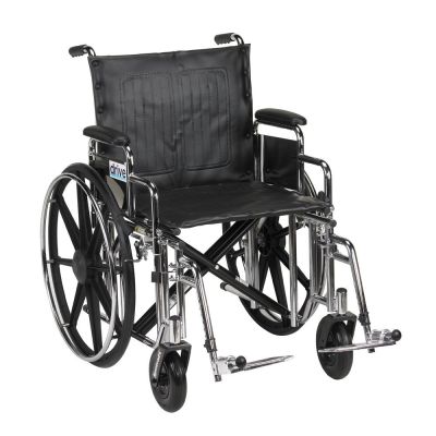 drive™ Sentra Extra HD Bariatric Wheelchair, 20-Inch Seat Width