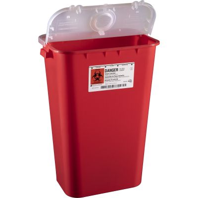 Bemis™ Sentinel Mailback Sharps Container, 11 Gallon, 22.5 x 16.5 x 11.81 Inch