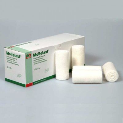 BANDAGE, CONFORMING MOLLELAST 4CMX4M (20RL/BX 26BX/CS)