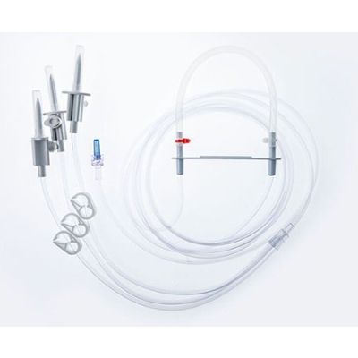 TRANSFER SET, TRIPLE LEAD W/3 CLAMP LL 132" (25/CS)