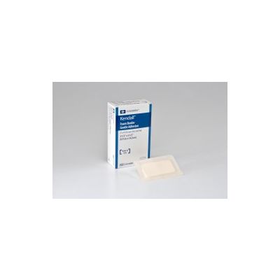 Kendall™ Gentle Bordered Foam Dressing with Silicone Adhesive, 8.9 x 14 cm