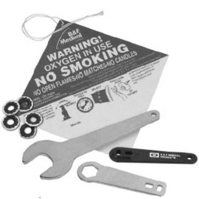 B & F Medical Oxygen Regulator Wrench