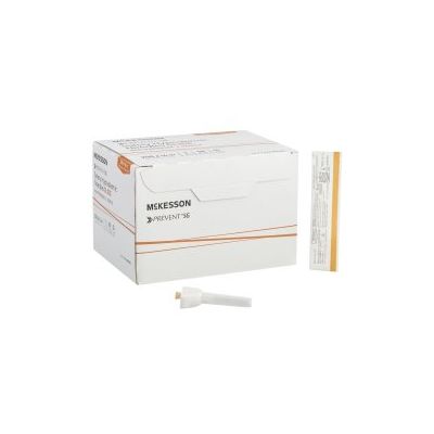 Safety Hypodermic Needle McKesson Prevent SG 5/8 Inch Length 25 Gauge Thin Wall Sliding Safety Needle