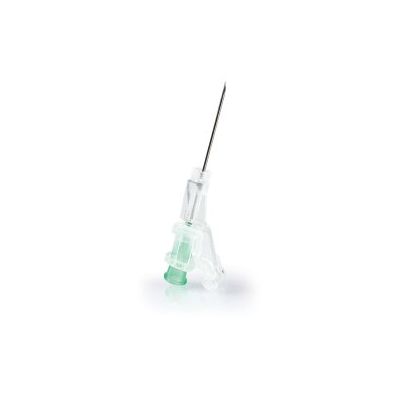 Safety Hypodermic Needle McKesson Prevent SG 1 Inch Length 21 Gauge Thin Wall Sliding Safety Needle