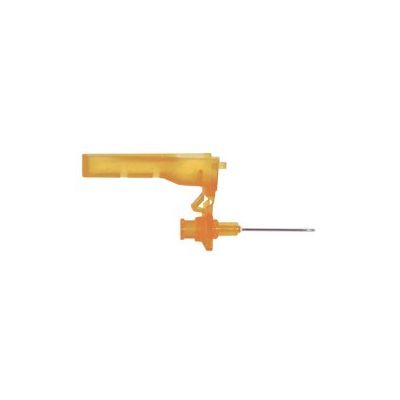 Safety Hypodermic Needle Carepoint™ Safety™ 1 Inch Length 25 Gauge Regular Wall Hinged Safety Needle