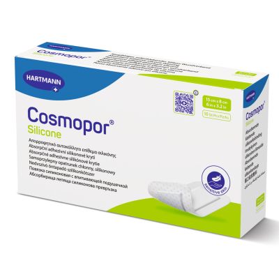 DRESSING, SILICONE ISLAND 3.2X6" (10/BX)