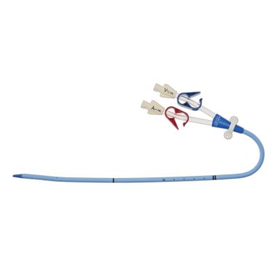 Hemodialysis Catheter Arrowg+ard Blue® Dual Lumen 14 Fr. 15 cm