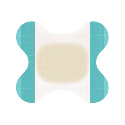 Comfeel® Plus Ulcer Hydrocolloid Dressing, 6 x 8 Centimeter