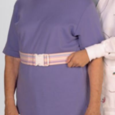 Posey® Dark Blue Gait Belt with Quick-Release Nylon Buckle, 52-Inch Length