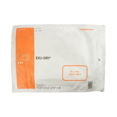 Smith & Nephew Exu-Dry Anti-Shear Super Absorbent Dressing, 9 x 15 Inch
