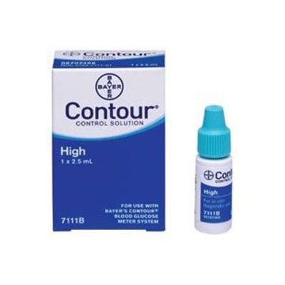 Bayer Contour® Blood Glucose Control Solution, High Level
