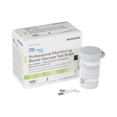 McKesson True Metrix Pro Test Strips for Blood Glucose
