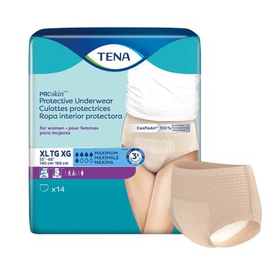 Tena® ProSkin™ Maximum Absorbent Underwear for Women, Extra Large