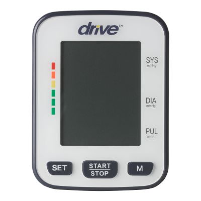 drive™ Digital Blood Pressure Monitoring Unit, Wrist Cuff, Adult Medium