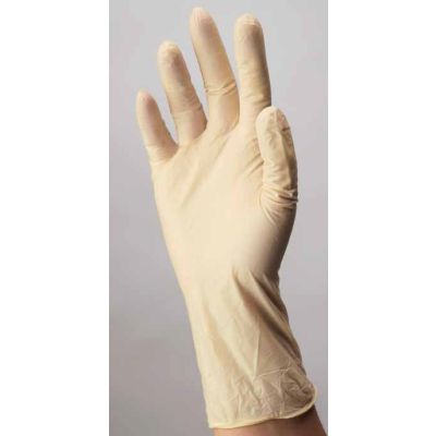 Esteem™ Stretch Vinyl Exam Glove, Small, Cream