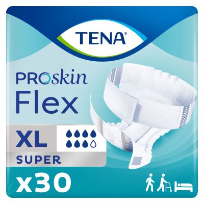 Tena® Flex™ Super Belted Incontinence Briefs, Extra Large