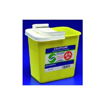CONTAINER, SHARPS CHEMO YLW 12GL (10/CS)