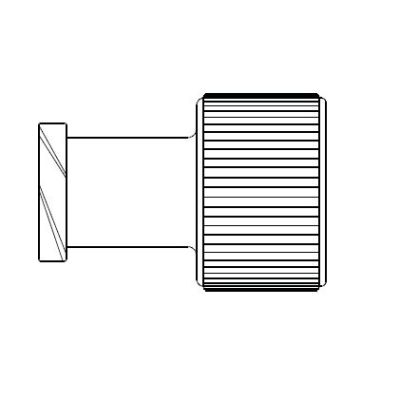 CAP, DEAD END MALE/FEMALE