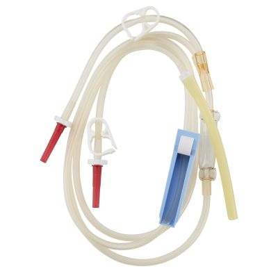 Urology Irrigation Set 0.195 Inch ID 81 Inch 2 Lead
