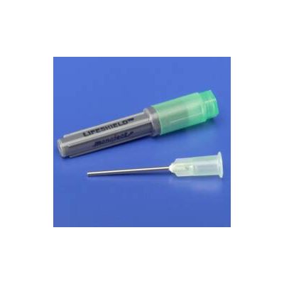 Cannula with Syringe Monoject Lifeshield* Blunt Tip 3 mL 18 Gauge 1 Inch Length
