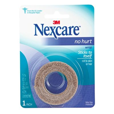 3M™ Nexcare™ No Hurt Hypoallergenic Material Medical Tape, 1 x 80 Inch, Tan