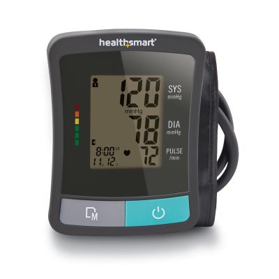 Mabis One-Tube Blood Pressure Monitor, Digital, Black Cuff