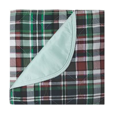Beck's Classic Highland Blue Plaid Underpad, 24 x 36 Inch