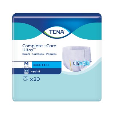 TENA Complete +Care Ultra™ Briefs with CurvDefence™, Medium