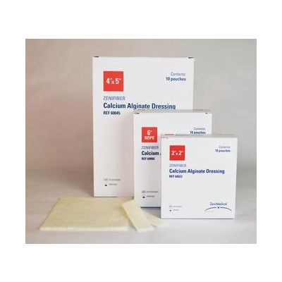 DRESSING, WOUND CALCIUM AG ZENIFBER ROPE 6" (10/BX)