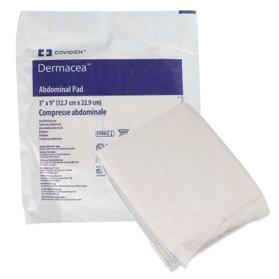 Dermacea™ Abdominal Pad, 5 x 9 Inch