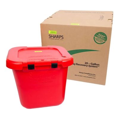 TakeAway® Recovery System Mailback Chemotherapy Container, 20 Gallon