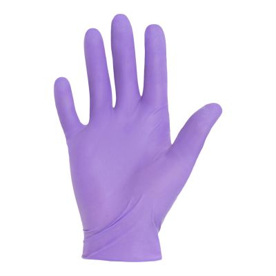 Purple Nitrile-Xtra™ Extended Cuff Length Exam Glove, Small