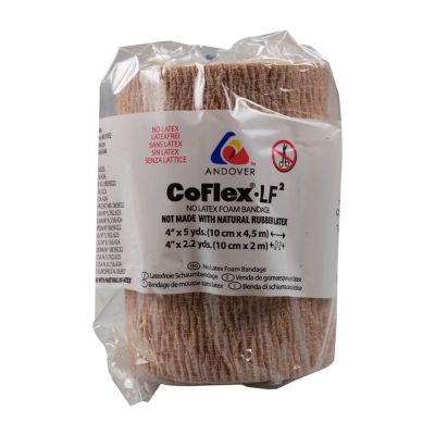 CoFlex®·LF2 Self-adherent Closure Cohesive Bandage, 4 Inch x 5 Yard