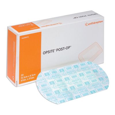 OpSite Post Op Transparent Film Dressing with Pad, 3-3/8 x 6-1/8 Inch
