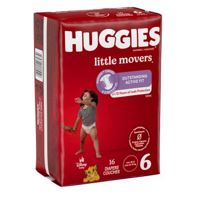 Huggies® Little Movers® Diaper, Size 6