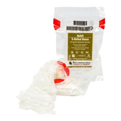 GAUZE, DRESSING S-ROLLED WHT 41/2"X4.1YDS