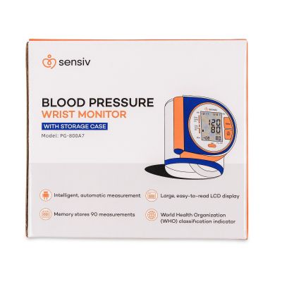 Sensiv Wrist Blood Pressure Monitor