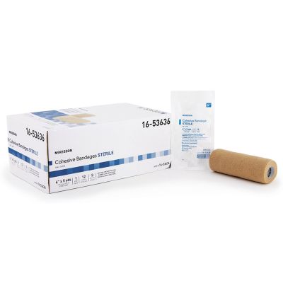 McKesson Self-adherent Closure Cohesive Bandage, 6 Inch x 5 Yard