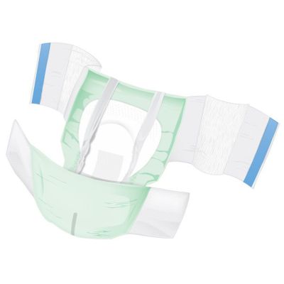 Wings™ Plus Quilted Stretch Heavy Absorbency Incontinence Briefs, Size 3