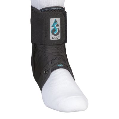 ANKLE STABILIZER, ASO BLK XSM