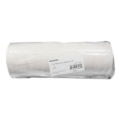 McKesson White Orthopedic Felt Roll, 12 Inch x 7 Yard