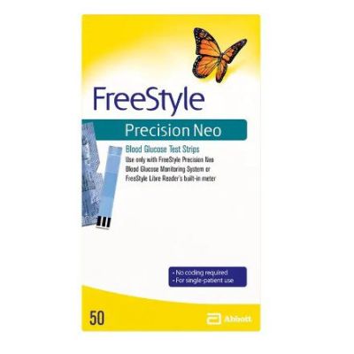 TEST STRIP, BLD GLUCOSE PRECISION FREESTYLE NEO (12/CS)