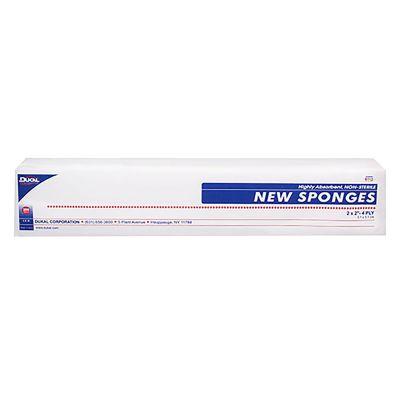 Dukal™ Nonwoven Sponge, 2 x 2 Inch, 4-Ply