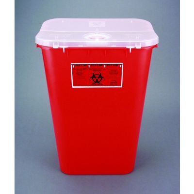 Bemis™ Sentinel Mailback Sharps Container, 11 Gallon, 22-1/2 x 16-1/2 x 11-13/16 Inch