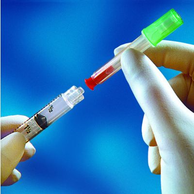 Dual Cannula with Syringe TwinPakâ„¢ Vial Access Pin / Blunt Tip Cannula 10 mL 20 Gauge Pin / 17 Gauge Cannula