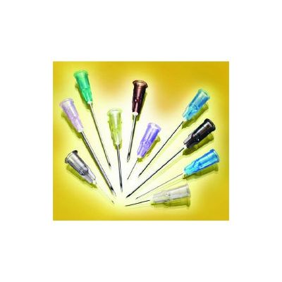 Hypodermic Needle Flomax 5/8 Inch Length 25 Gauge Ultra Thin Wall Without Safety