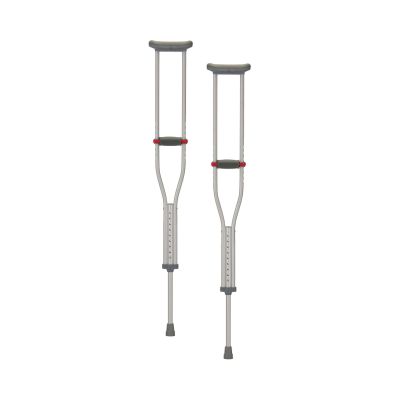 Quick Adjust Underarm Crutches for Youth, 4'6" – 5'2"