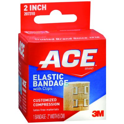 3M™ Ace™ Clip Detached Closure Elastic Bandage, 2 Inch Width